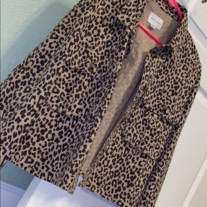 Cheetah print jacket